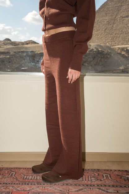 Cloudline knit pants in coco